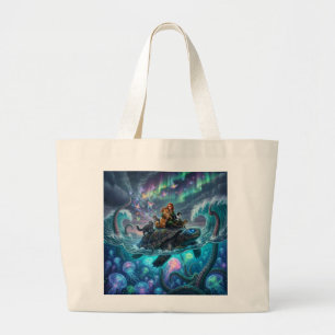 Bolso De Tela Gigante tortuga del mundo