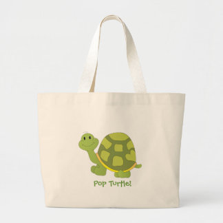 Bolso De Tela Gigante ¡Tortuga pop!