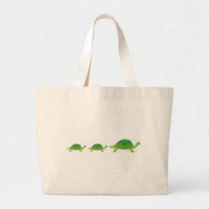 Bolso De Tela Gigante Tortuga, tortuga, tortuga