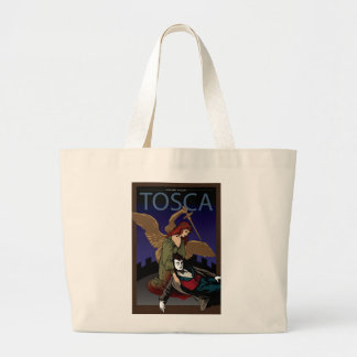Bolso De Tela Gigante Tosca, ópera