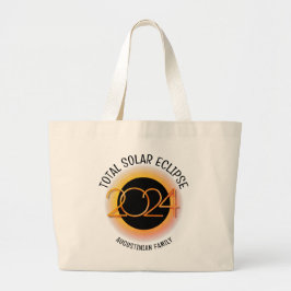 Bolso De Tela Gigante TOTAL DE ECLIPSE SOLAR 2024 personalizado