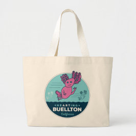 Bolso De Tela Gigante Tote - Axolotls Under the Sea - Buellton.Art