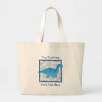 Tote azul de Dino