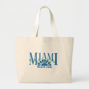 Bolso De Tela Gigante Tote Bachelorette de Miami
