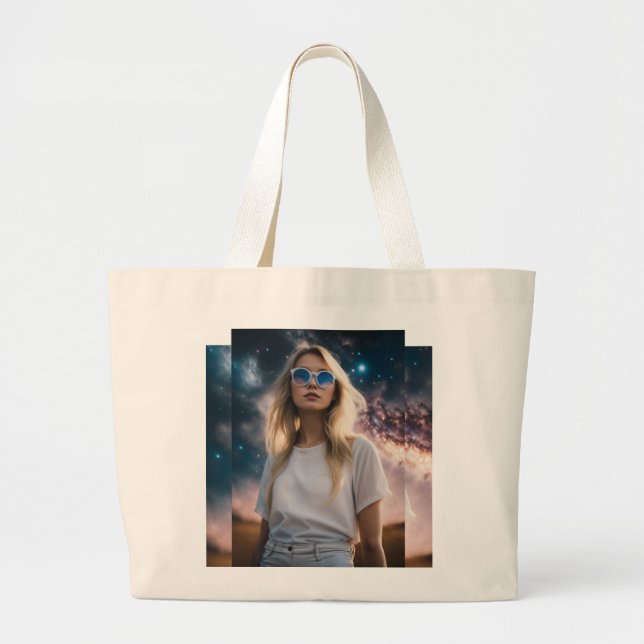 Bolso De Tela Gigante Tote Bag (Frente)