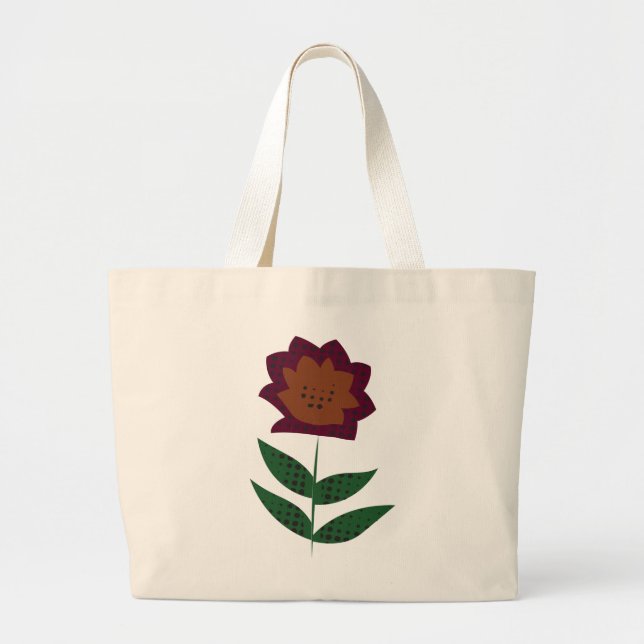 Bolso De Tela Gigante Tote Bag (Frente)