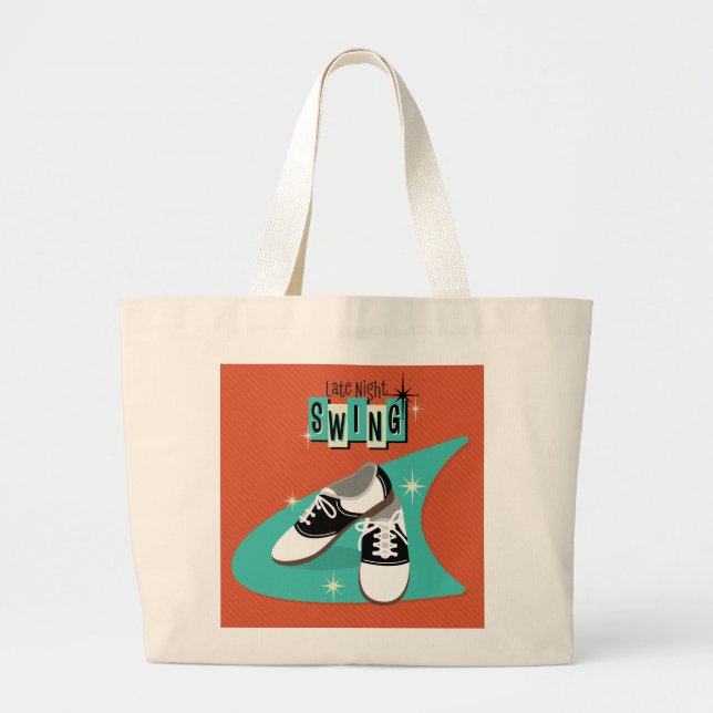 Bolso De Tela Gigante Tote Bag (Frente)
