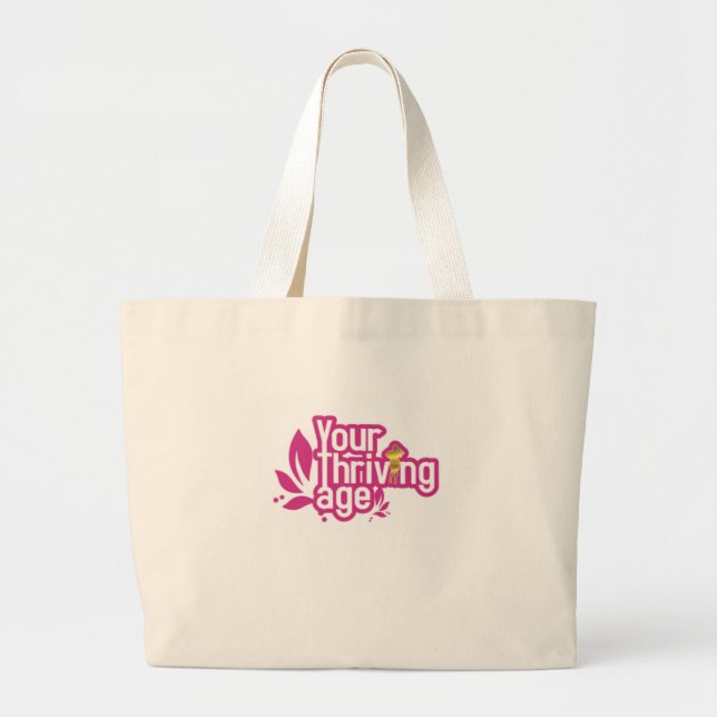 Bolso De Tela Gigante Tote Bag (Frente)