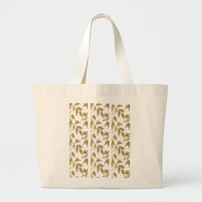 Bolso De Tela Gigante Tote Bag (Frente)