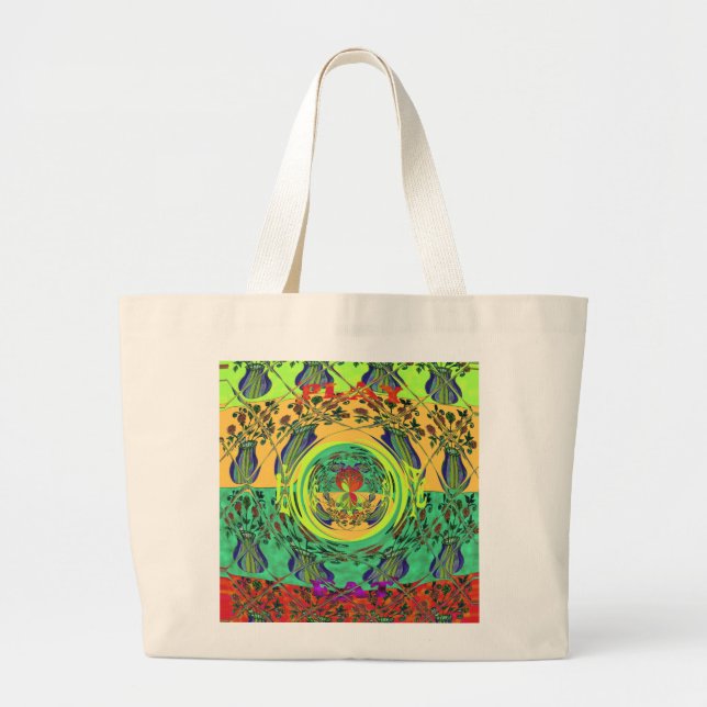 Bolso De Tela Gigante Tote Bag (Frente)