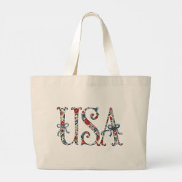 Bolso De Tela Gigante Tote Bag-American Independence Tote Bag