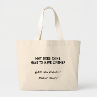 Bolso De Tela Gigante Tote Bag China Shitnema (versión en inglés)