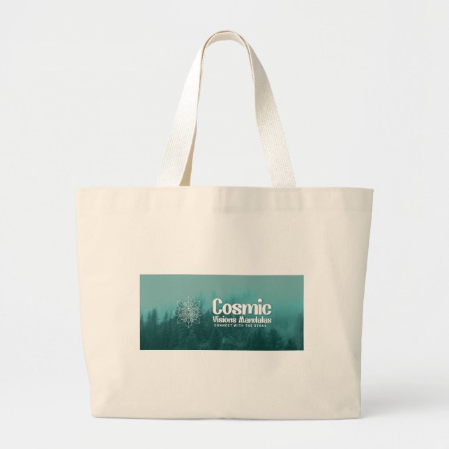 Bolso De Tela Gigante tote bag cosmic Visions merchandising (Frente)