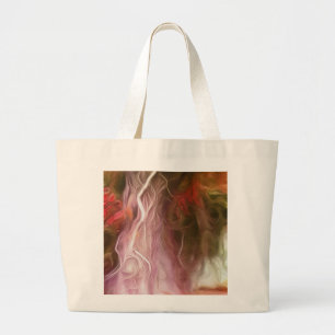 Bolso De Tela Gigante Tote Bag Dream Light Red Tree