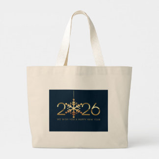 Bolso De Tela Gigante Tote Bag-Happy New Year 2026 