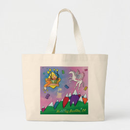 Bolso De Tela Gigante Tote Bag - Wonderland