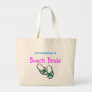 Bolso De Tela Gigante Tote Beach Bride