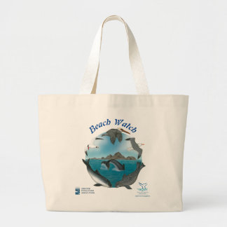 Bolso De Tela Gigante Tote Beach Watch