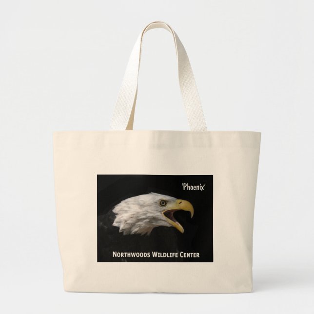 Bolso De Tela Gigante Tote bolso-Phoenix (Frente)