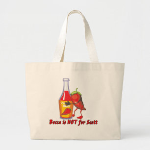 Bolso De Tela Gigante tote caliente