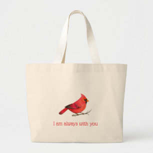 Bolso De Tela Gigante Tote cardinal
