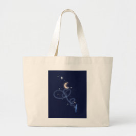 Bolso De Tela Gigante Tote con alma