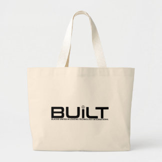 Bolso De Tela Gigante Tote con el logotipo BUiLT