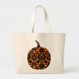 Bolso De Tela Gigante Tote de calabaza