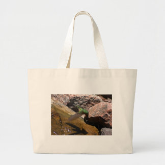 Bolso De Tela Gigante Tote de colibrí