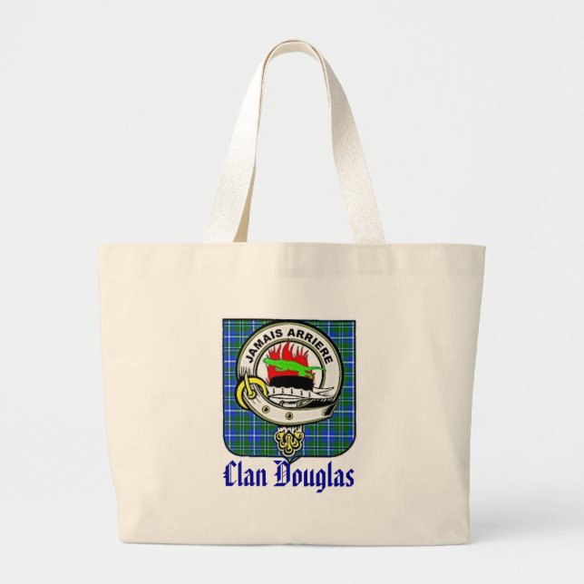 Bolso De Tela Gigante , Tote de Douglas del clan él todo (Frente)