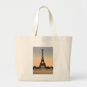 Bolso De Tela Gigante Tote de Eiffel
