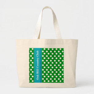 Bolso De Tela Gigante Tote de golf - Edición personalizada de nombres de