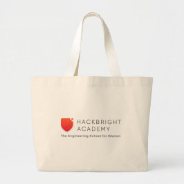 Bolso De Tela Gigante Tote de Hackbright