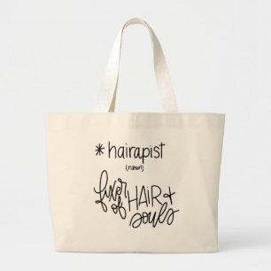 Bolso De Tela Gigante Tote de Hairapist