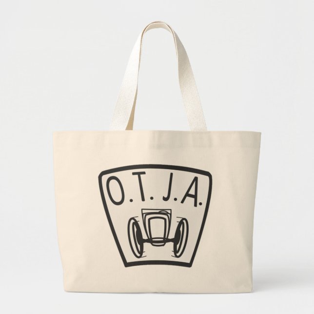 Bolso De Tela Gigante Tote de intercambio OTJA (Frente)