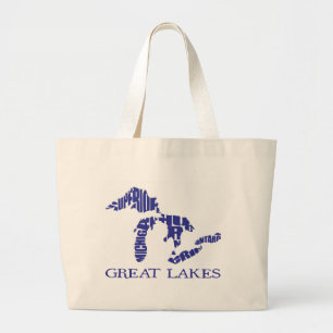 Bolso De Tela Gigante Tote de la lona