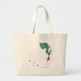 Bolso De Tela Gigante Tote de la remolacha