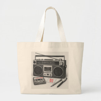 Bolso De Tela Gigante Tote de mixtape Gen X personalizado