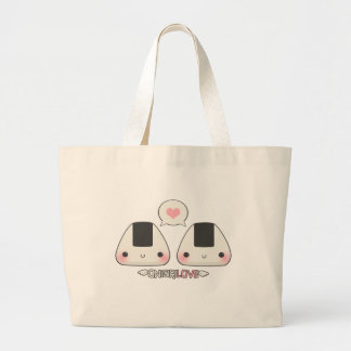 Bolso De Tela Gigante Tote de Onigiri