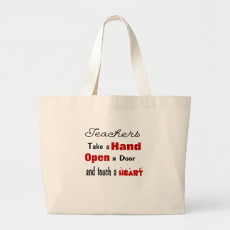 Bolso De Tela Gigante Tote de profesores
