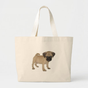 Bolso De Tela Gigante Tote de Puggle