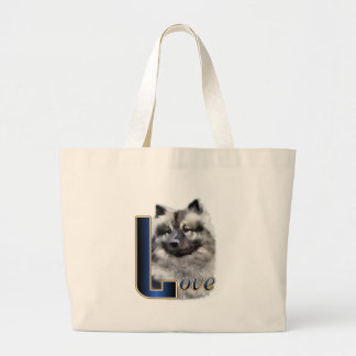 Bolso De Tela Gigante Tote de regalos Keeshond