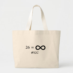 Bolso De Tela Gigante Tote de S2C