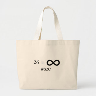 Bolso De Tela Gigante Tote de S2C