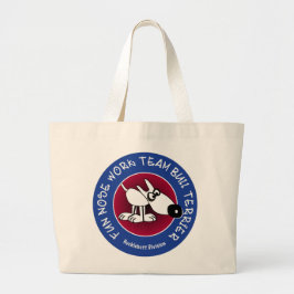 Bolso De Tela Gigante Tote de TBT - división de Hucklebutt