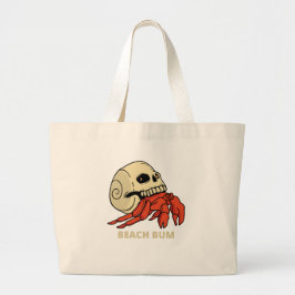 Bolso De Tela Gigante Tote de Vagabundo de Playa