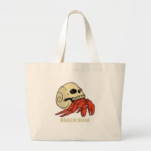 Bolso De Tela Gigante Tote de Vagabundo de Playa