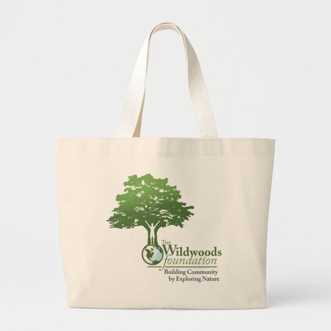 Bolso De Tela Gigante Tote de Wildwoods (Frente)