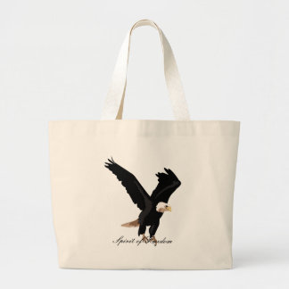 Bolso De Tela Gigante Tote del águila calva