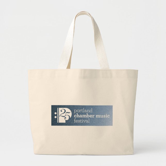 Bolso De Tela Gigante Tote del aniversario de PCMF 25to (Frente)